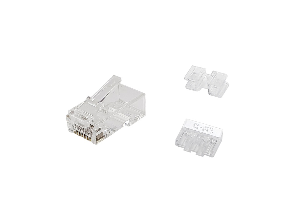 [121146] 121146 conector RJ-45 Transparente