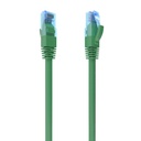 Cable De Red Latiguillo RJ45 Cat.6 UTP AWG26 CCA, Verde, 25 cm