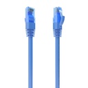 Cable De Red Latiguillo RJ45 Cat.6 UTP AWG26 CCA, Azul, 0.75 m