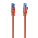 Cable De Red Latiguillo RJ45 Cat.6 UTP AWG26 CCA, Rojo, 0.75 m