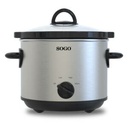 OLL-SS-10705 olla de cocción lenta 3 L 170 W Negro, Acero inoxidable