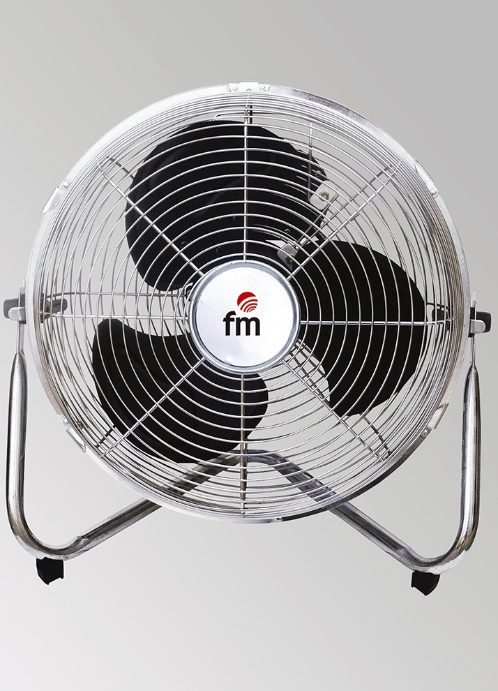 F-30 ventilador Negro, Plata