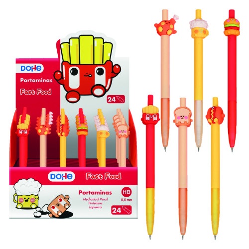 [79681] EXPOSITOR CON 24 PORTAMINAS FAST FOOD DOHE 79681