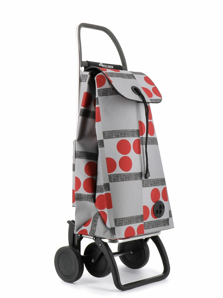 [IMX318-1009] I-Max Logos Negro, Gris, Rojo Bolsa para carrito de la compra