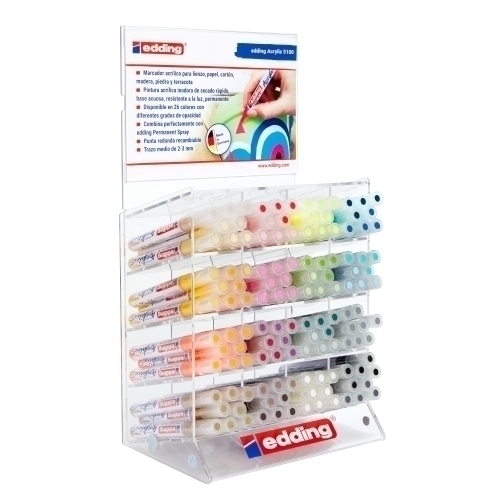 [4-75100] ROTUL.EDDING 5100 ACRYLIC 2-3 mm EXP.132
