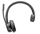 Auriculares Poly Voyager 4310 con certificación para Microsoft Teams + llave BT700 + soporte de carga