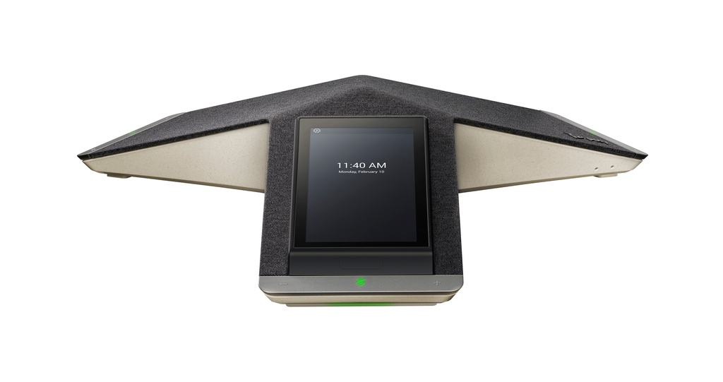 Teléfono de conferencias IP Poly Trio C60 para Microsoft Teams, con radio y habilitado para alimentación a través de Ethernet (PoE)