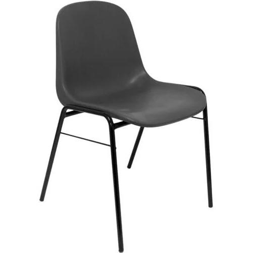 [ESV] UNISIT SILLA DE VISITA PLÁSTICO APILABLE PP GRIS