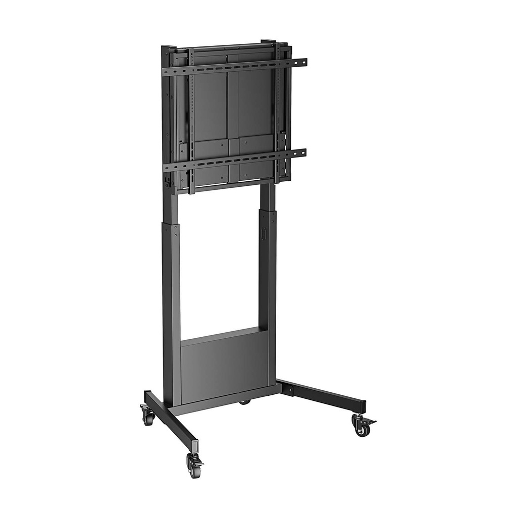 [FT100E-263] Soporte PRO de suelo contrapeso con ruedas para TV 60-90Kg de 60-100, Negro