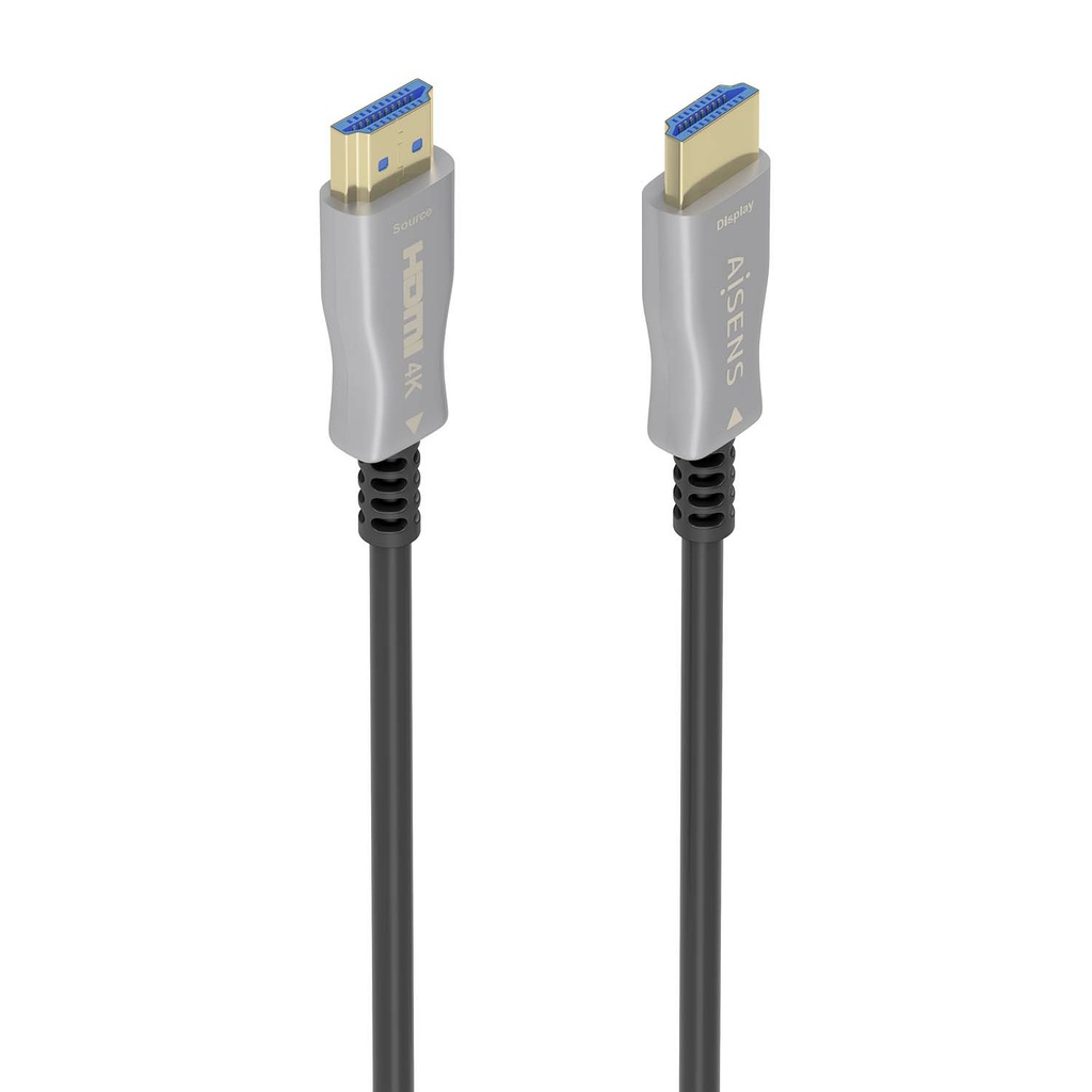 [A148-0858] Cable HDMI V2.0 AOC Premium Alta Velocidad / HEC 4K@60Hz 18Gbps, A/M-A/M, Negro, 10 m