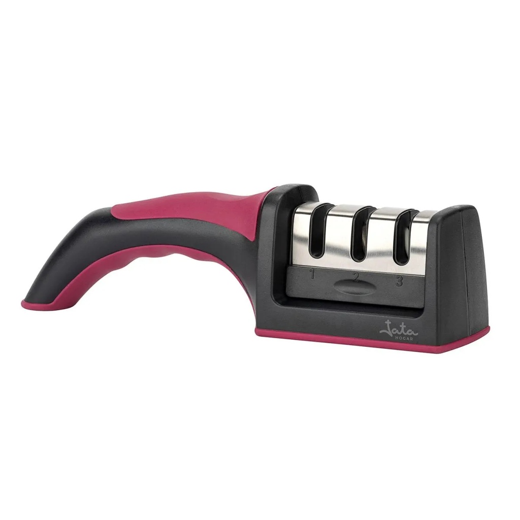 [HACC4541] HACC4541 afilador de cuchillo Afilador de cuchillos de discos Negro, Rojo