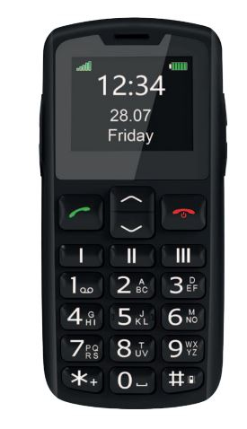 SL230 LTE 4,57 cm (1.8") 90 g Negro Característica del teléfono