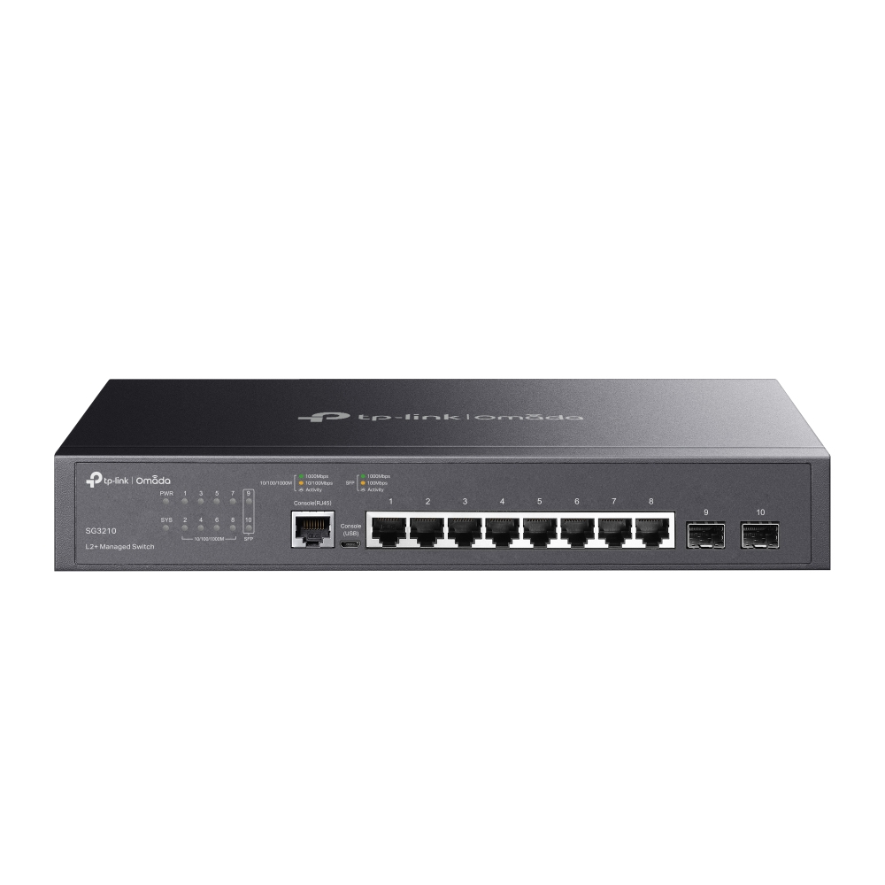 [SG3210] Omada SG3210 switch Gestionado L2/L3 Gigabit Ethernet (10/100/1000) 1U Negro