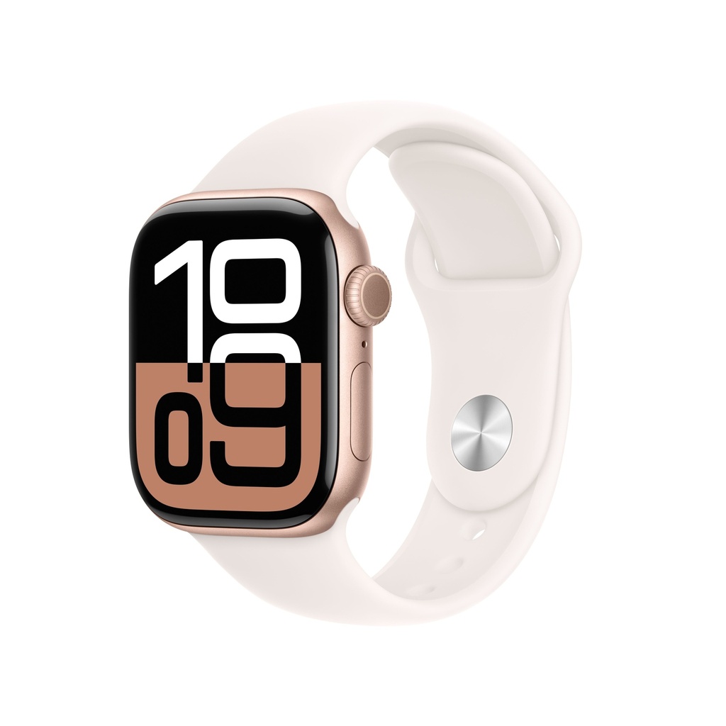 Watch Series 10 OLED 42 mm Digital 374 x 446 Pixeles Pantalla táctil 4G Oro rosa Wifi GPS (satélite)
