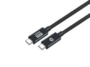 ETTA04B12 cable USB USB4 Gen 3x2 1,2 m USB C Negro