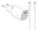 UPTC1USBC25WCTC cargador de dispositivo móvil Smartphone, Tableta, Teléfono Blanco USB Interior