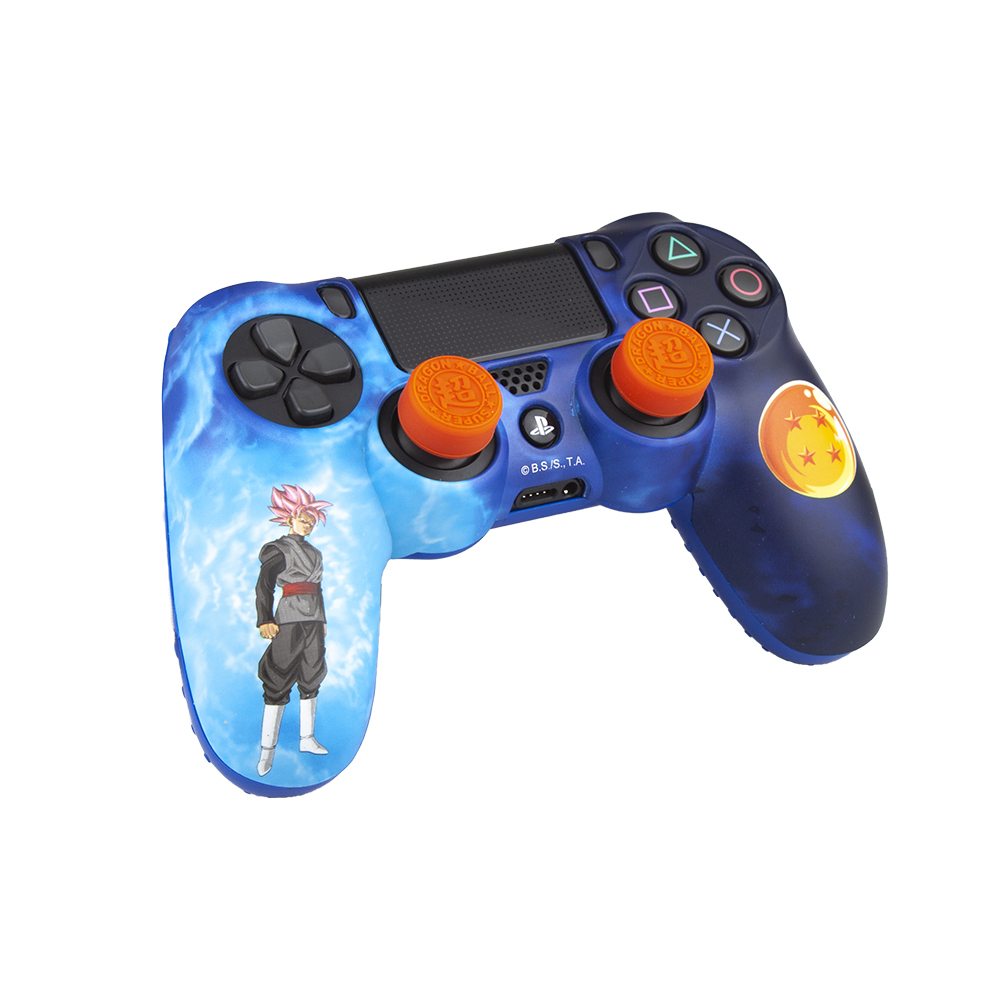 DBPS4COMBOSUP accesorio de controlador de juego Funda de silicona para mayor agarre y protección