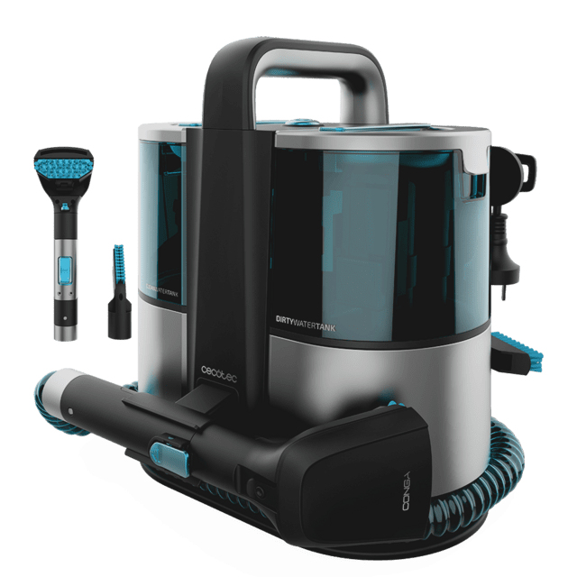 [08425] Conga 4000 Carpet&Spot Clean XL máquina de limpieza de alfombras De mano Seca y húmeda Gris