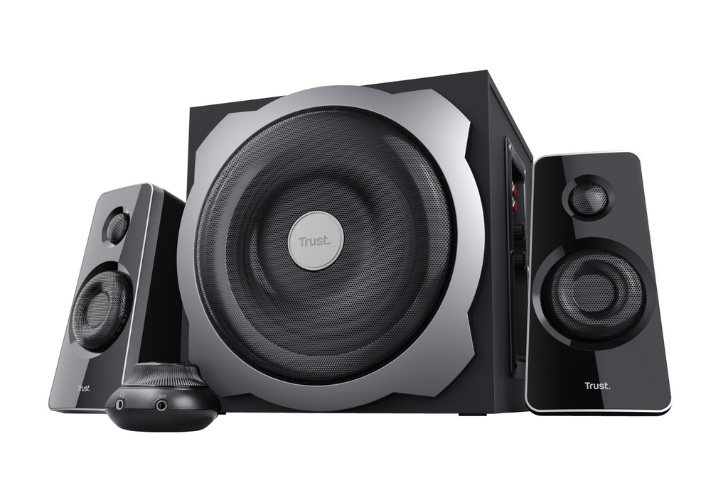 [19019] Tytan conjunto de altavoces 60 W Universal Negro 2.1 canales
