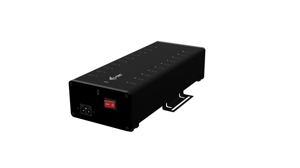 USB-C/USB-A Metal Charging + data HUB, 15W per port, 20x USB-C