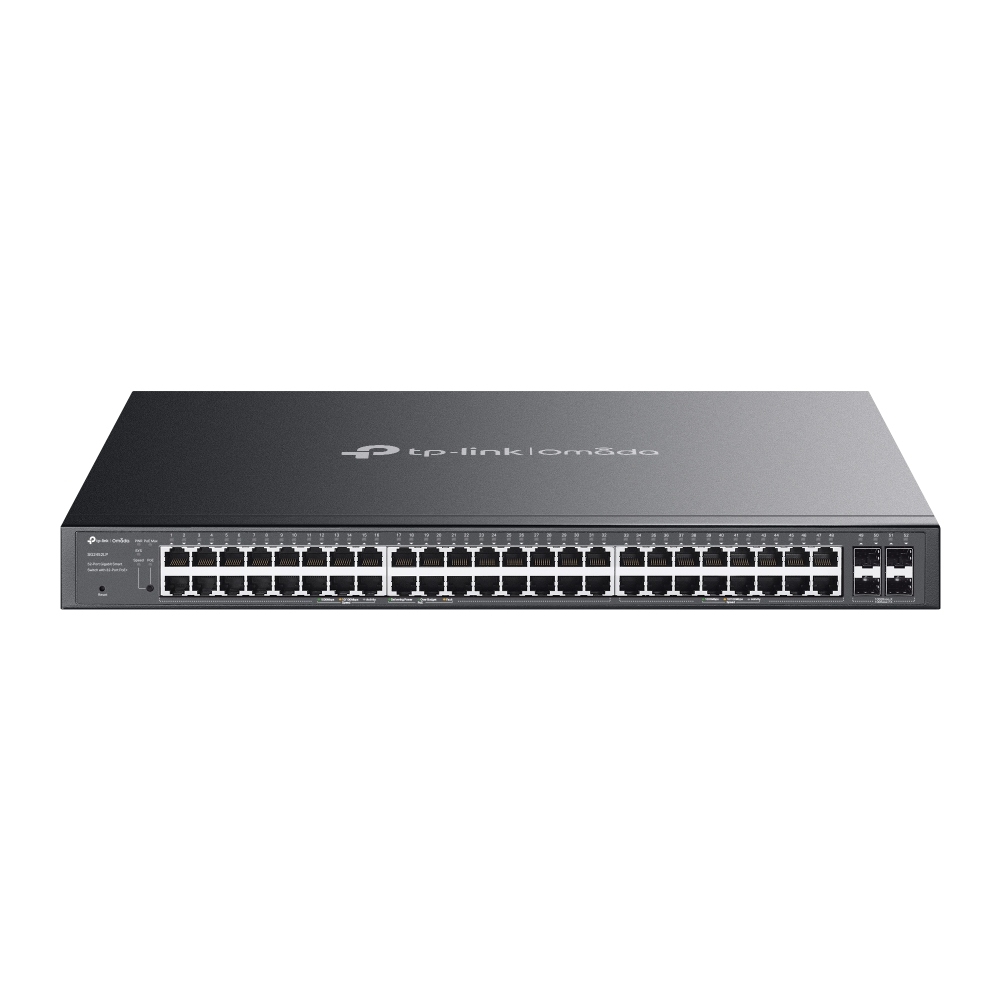 [SG2452LP] Omada SG2452LP switch Gestionado L2/L2+ Gigabit Ethernet (10/100/1000) Energía sobre Ethernet (PoE) 1U Negro