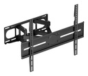 Soporte eco giratorio, inclinable y nivelable para monitor/TV 40kg de 37-80, Negro