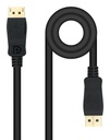 Cable DisplayPort 1.4, DP/M - DP/M, Negro, 2 m
