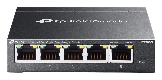 [ES205G] Omada ES205G switch Gestionado Gigabit Ethernet (10/100/1000) Negro