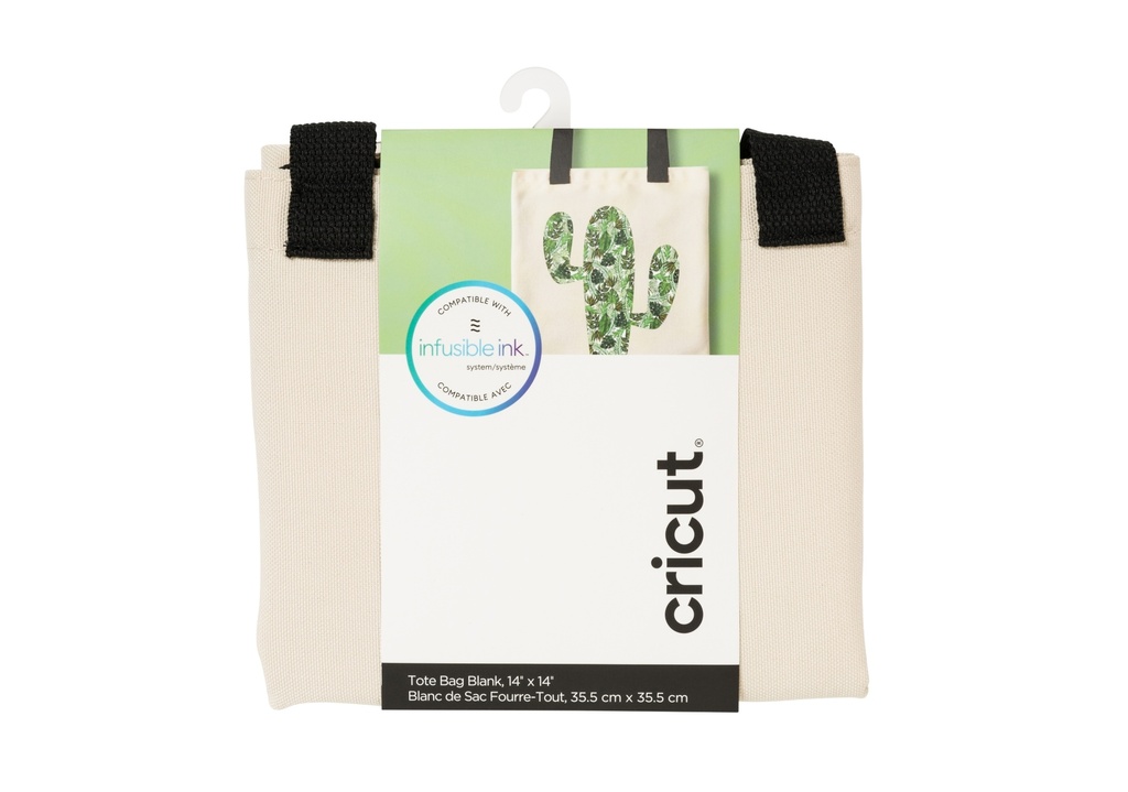 Infusible Ink Tote Blank Poliéster Beige Mujer Bolso grande