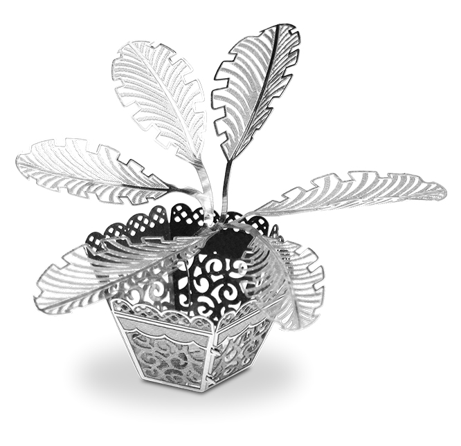 [MMS021] Metal Earth Sago Palm Tree