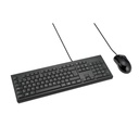 Kit de teclado y ratón con cable KM100 EQ