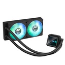 Prime LC 240 ARGB Carcasa del ordenador Sistema de refrigeración líquida todo en uno 12 cm Negro