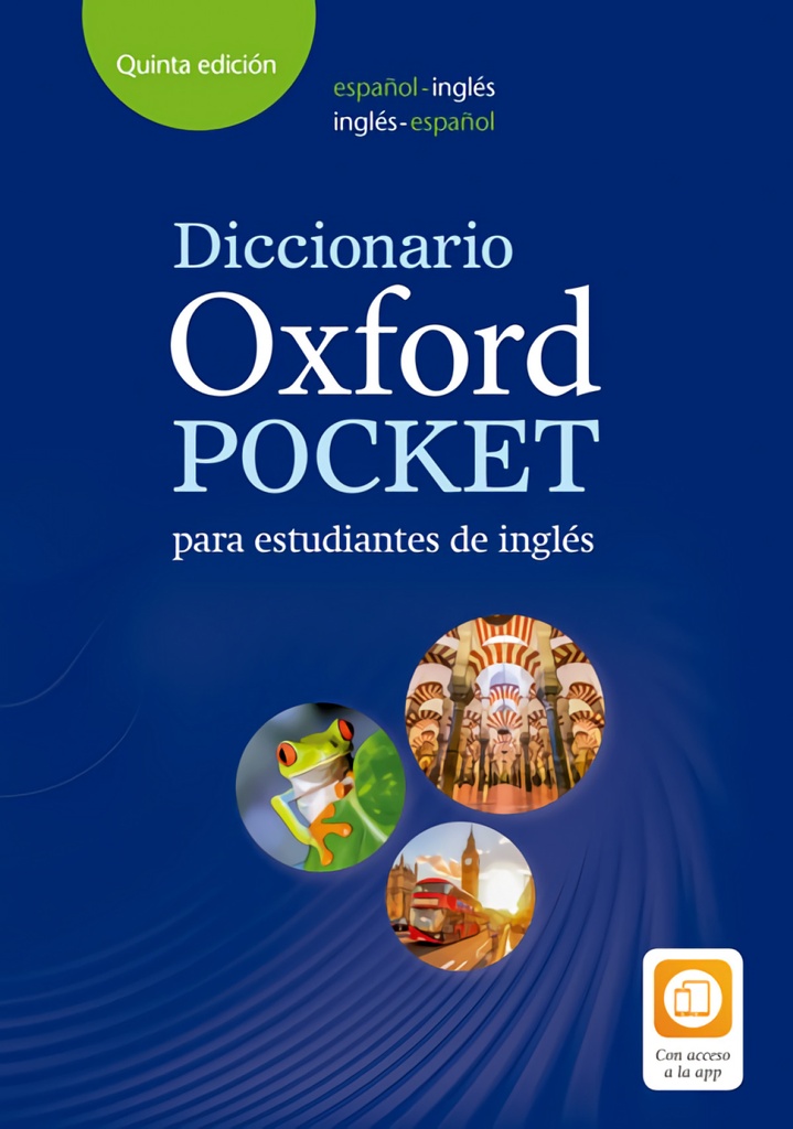 DICCIONARIO OXFORD POCKET BILINGUE ESPAÑOL-INGLES VV 5A EDICION