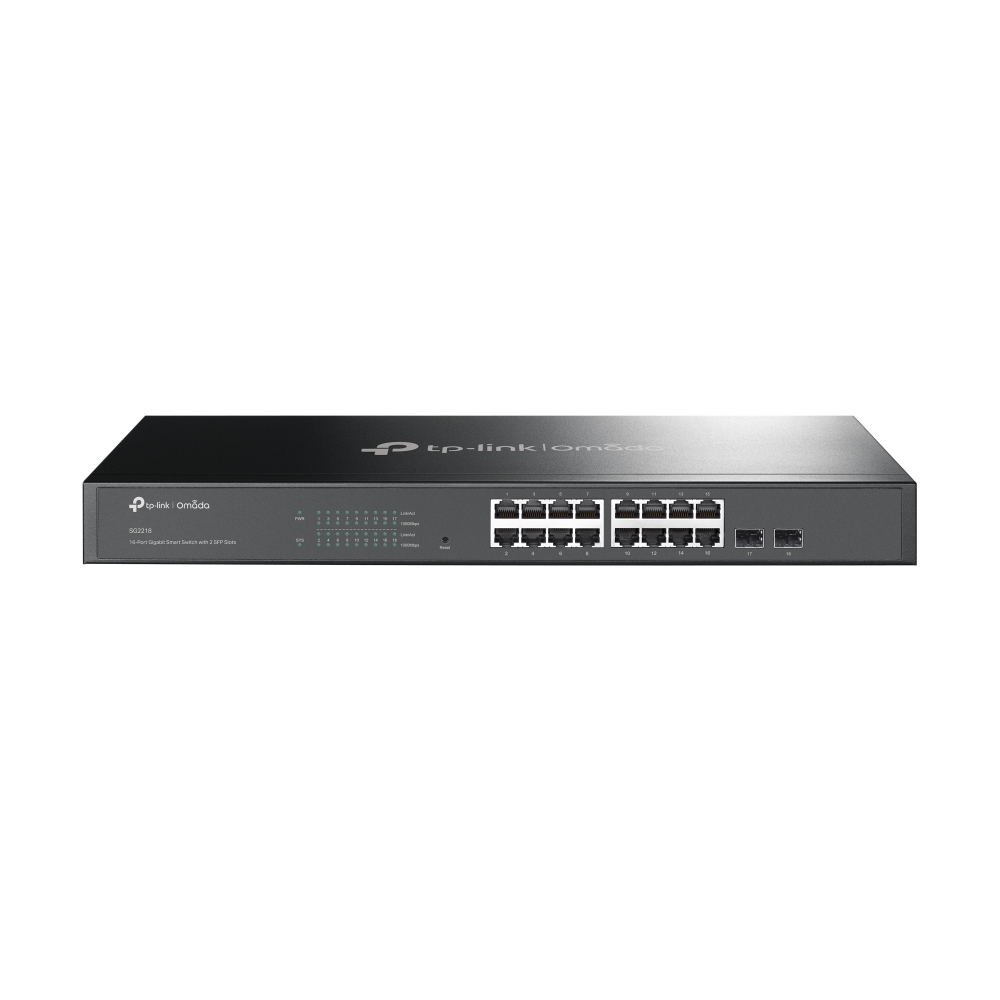 [SG2218] Omada SG2218 switch Gestionado L2/L2+ Gigabit Ethernet (10/100/1000) 1U Negro