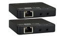 HVE-9006 extensor audio/video Transmisor y receptor de señales AV Negro