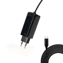 Cargador de portátil GAN USB-C PD 90W, Negro