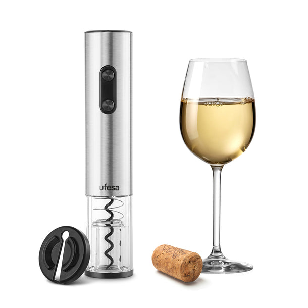 [73206044] EasyStart Abridor de vino eléctrico Acero inoxidable