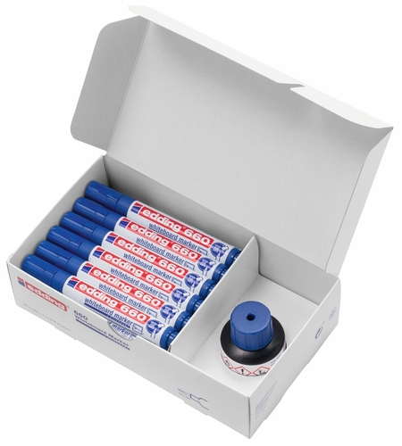 [660-20-03] ROTUL.PIZAR.EDDING 660  AZUL C/20