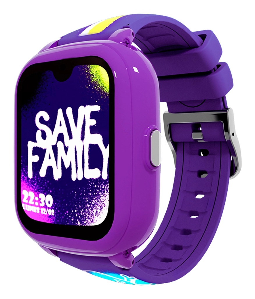 Iconic Plus 2 4,52 cm (1.78") 40 mm Digital Pantalla táctil 4G Violeta Wifi GPS (satélite)