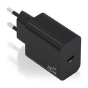 Cargador GaN 20W, 1xUSB-C PD3.0, Negro