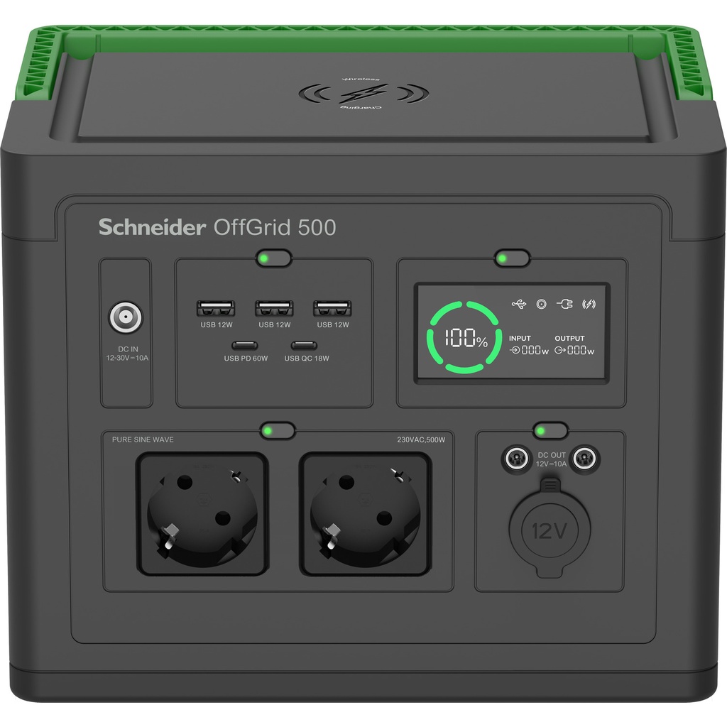 [PPS500-GR] PPS500-GR estación de energía portátil Ión de litio 749 W 5,5 kg