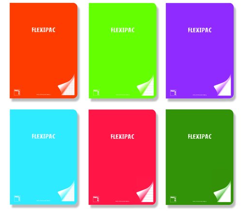 LIBRETA PACSA FLEXIPAC A5+ 48h CD.6 (6) - Pack de 72 unidades