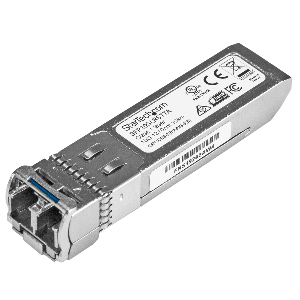 [SFP10GLRSTTA] Módulo SFP+ Compatible con Cisco SFP-10G-LR - Transceptor de Fibra óptica 10GBASE-LR - TAA - SFP10GLRSTTA