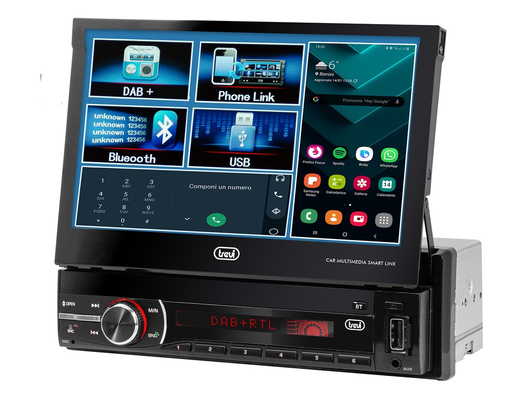 MDV 6380 DAB Negro 200 W