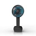VEN-SS-21450 ventilador y nebulizador personal de mano Negro, Azul Ventilador de mano