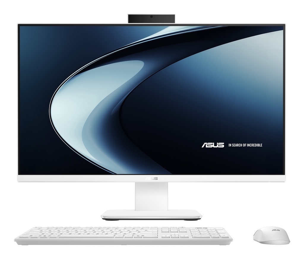 V400 AiO V470VAK-WPE0220 - Sobremesa todo en uno 27" Full HD (Intel Core i3-1315U, 8GB RAM, 512GB SSD, UHD Graphics, Sin Sistema Operativo) Blanco - Teclado QWERTY español