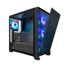 GAMING CAJA ATX GE2000 DUALVIEW USB-C 3.2 GEN1 + 4 VENT.ARGB FRONTAL CRISTAL/REJILLA
