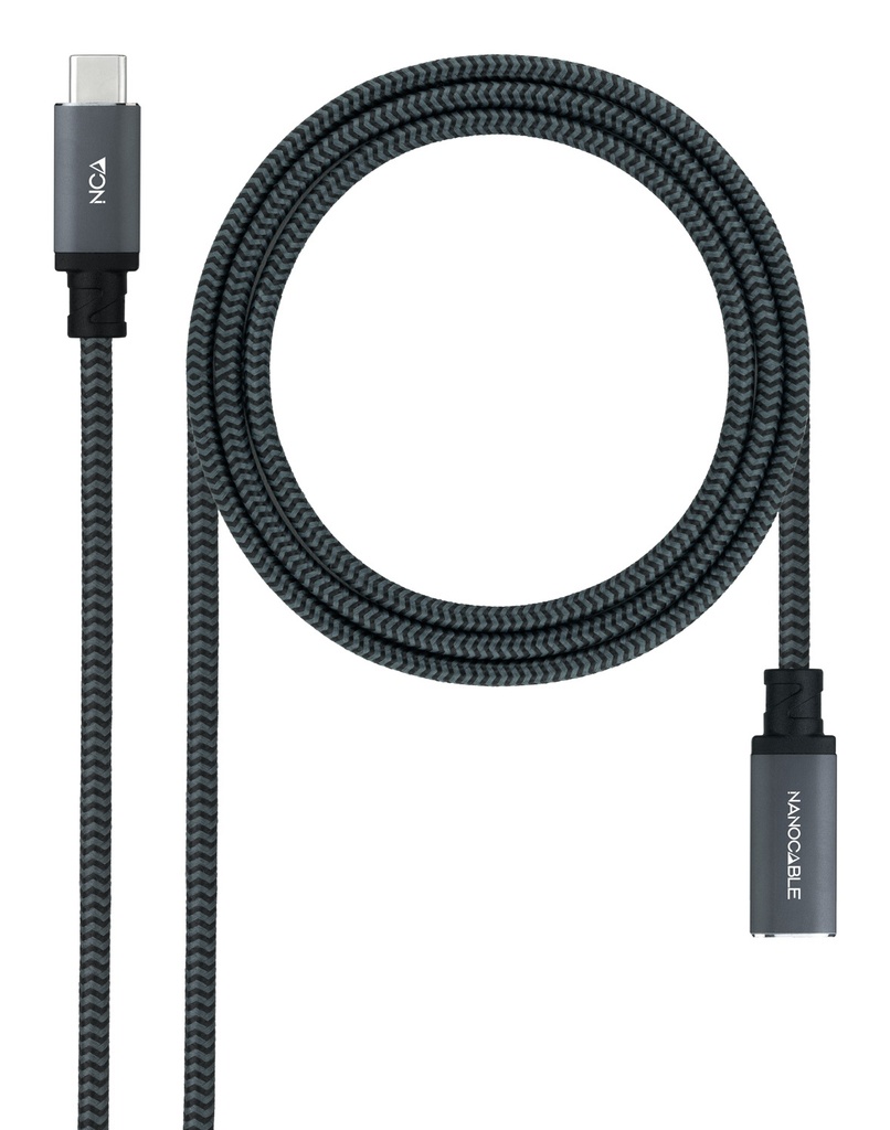 10.01.4501-COMB cable USB USB 3.2 Gen 2x2 1 m USB C Negro