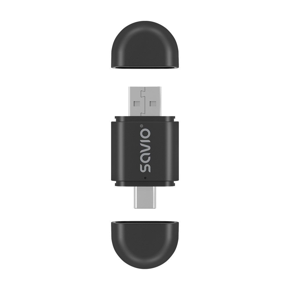 TR-17 transmisor de audio inalámbrico USB 10 m Negro
