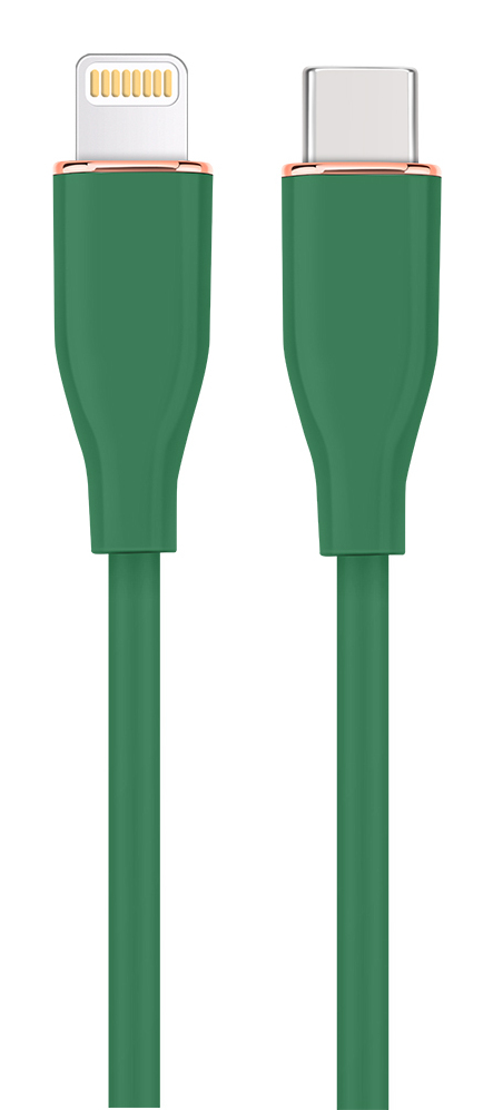 [CC-USB2S-CM8PM-1.5M-G] CC-USB2S-CM8PM-1.5M-G cable de conector Lightning 1,5 m Verde